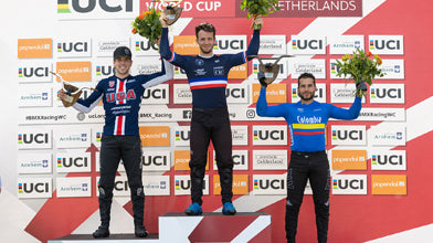 Cam Wood Lands on Podium at UCI BMX World Cup Race in Papendal