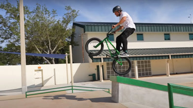 Matty Cranmer Test Rides the Legion L100 BMX Bike – Mongoose