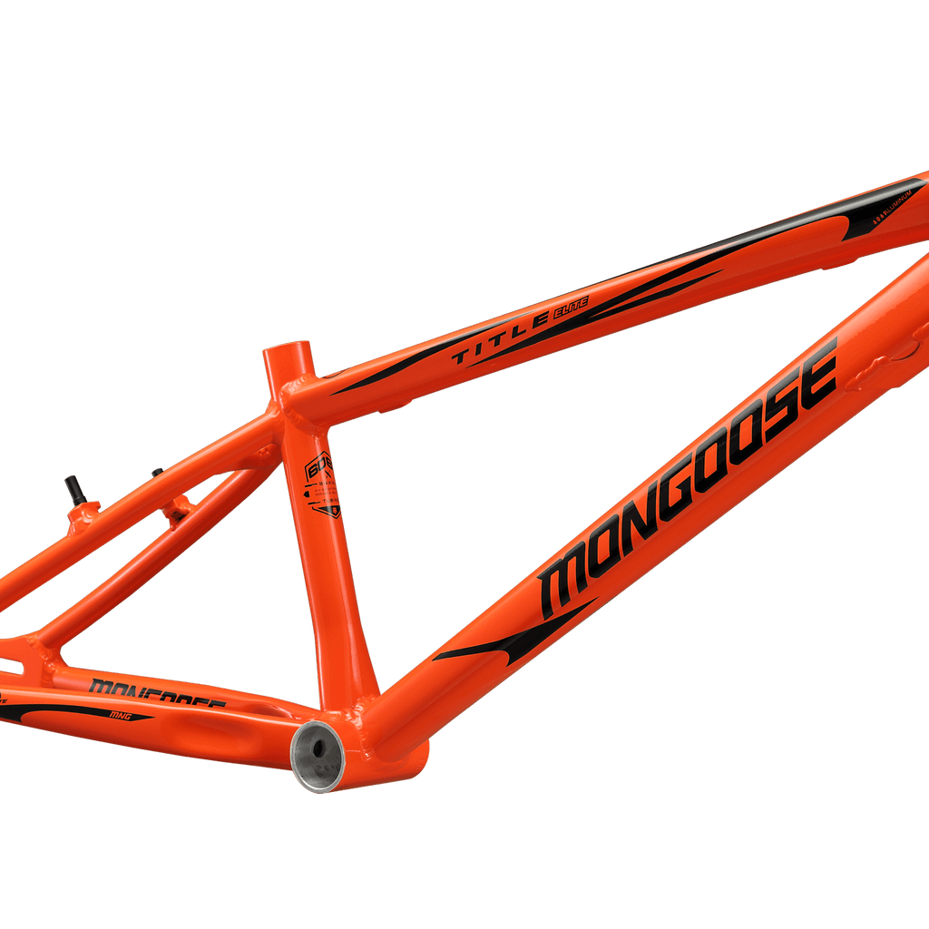 Title Elite Pro 24 Frame Orange BMX Style Adult Frame Mongoose