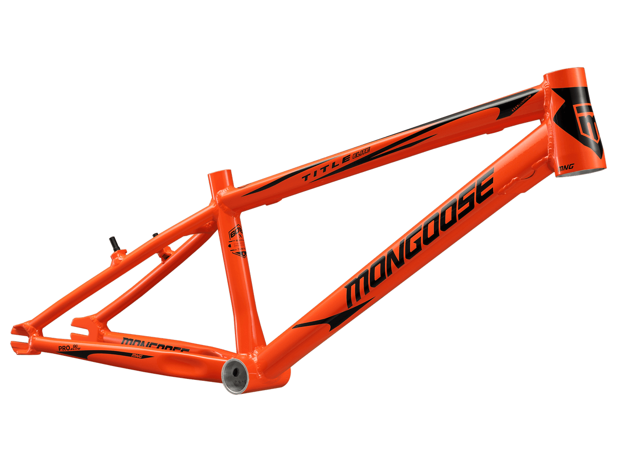 Title Elite Pro 24 Frame Orange BMX Style Adult Frame Mongoose