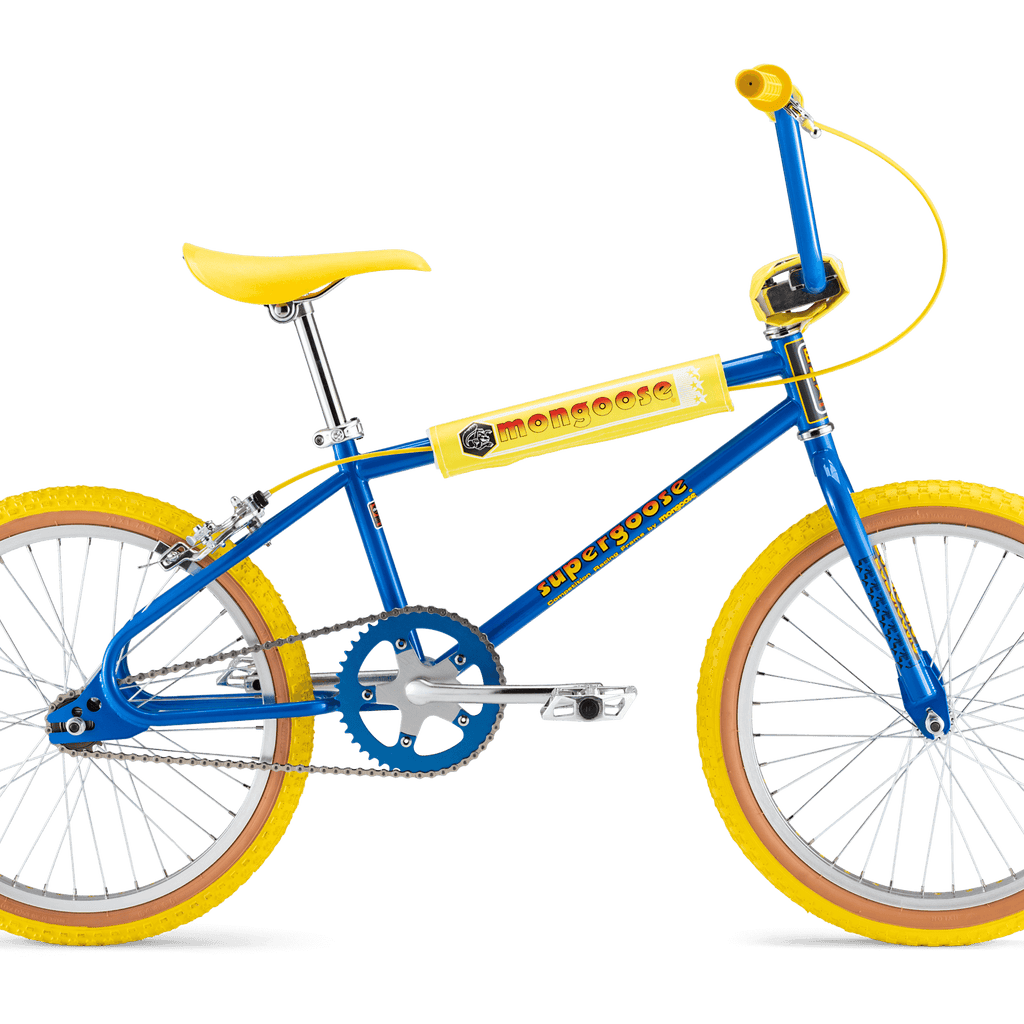 Yellow mongoose bmx top