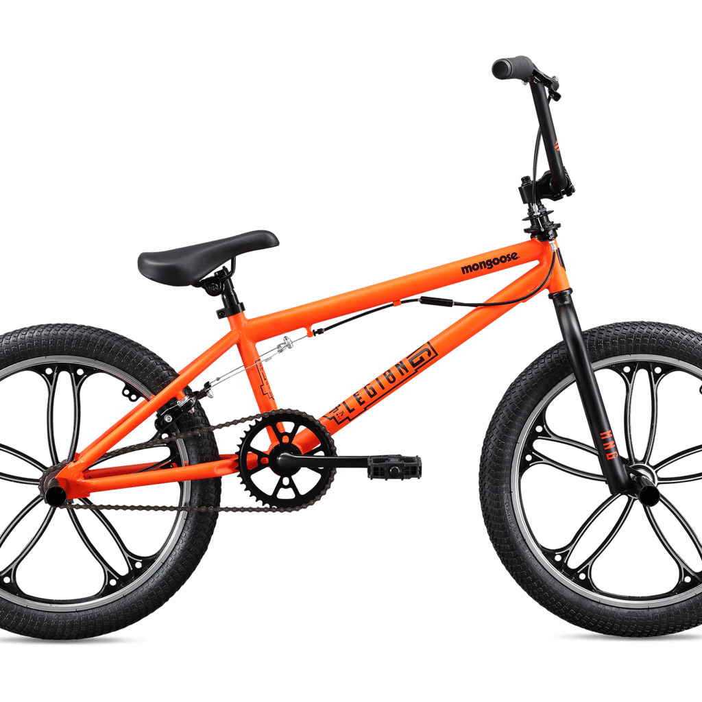 Legion Mag | 20-inch Orange BMX Bike - Mongoose Legion Mag | 20-inch Orange BMX Bike - Mongoose