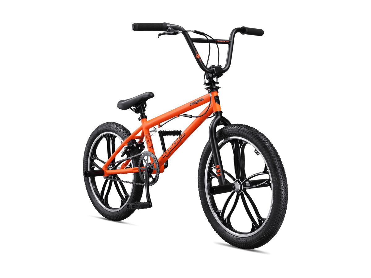 Legion Mag | 20-inch Orange BMX Bike - Mongoose Legion Mag | 20-inch Orange BMX Bike - Mongoose
