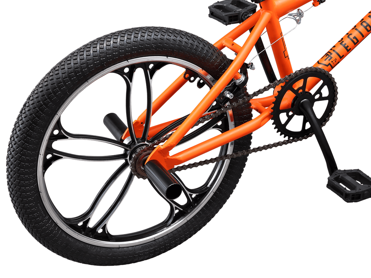 Mongoose Legion Mag Freestyle BMX Bike 20-Inch Wheels Orange Mongoose Legion Mag Freestyle BMX Bike 20-Inch Wheels Orange