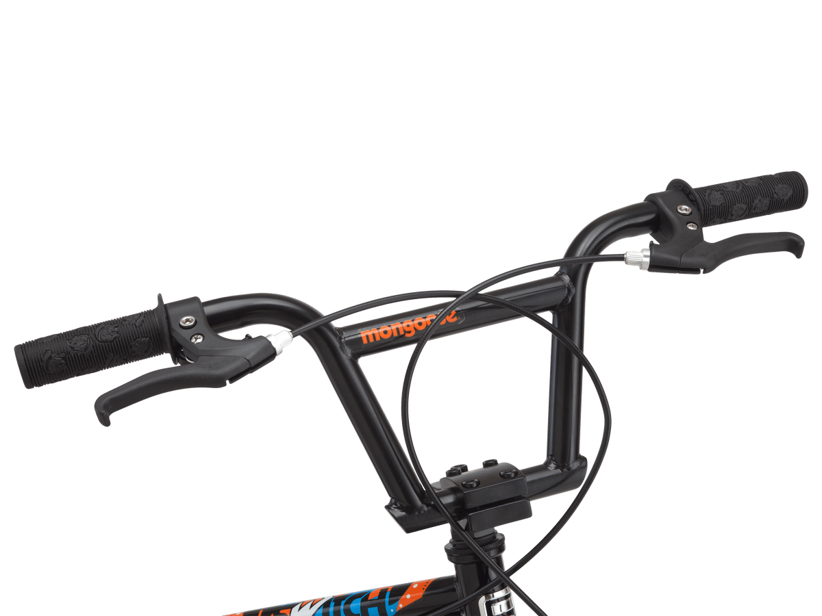MONGOOSE プログラム18インチ キッズバイク ブラック/ブルー Mongoose 18-in Burst Kid's Bike, Single Speed, Blue & Orange