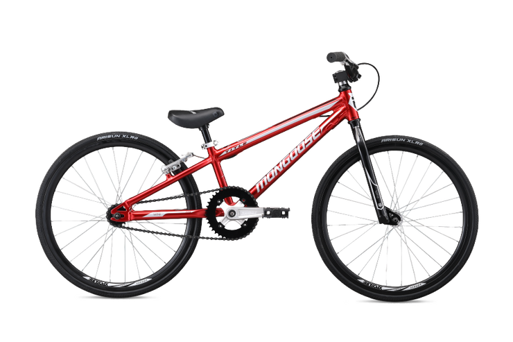 Mongoose bike hotsell red and black