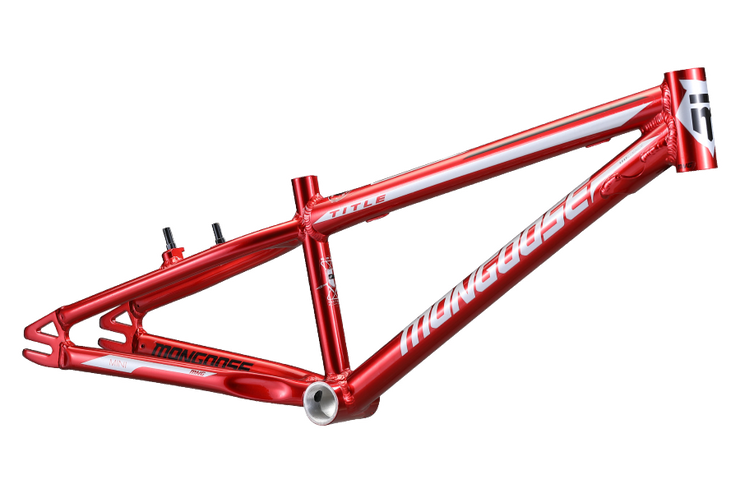 Title Mini Frame Black BMX Style Youth Bike Frame Mongoose