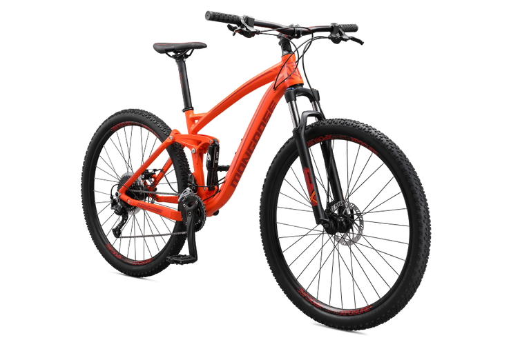 Mongoose Salvo Trail Full Suspension Mountain Bike 29