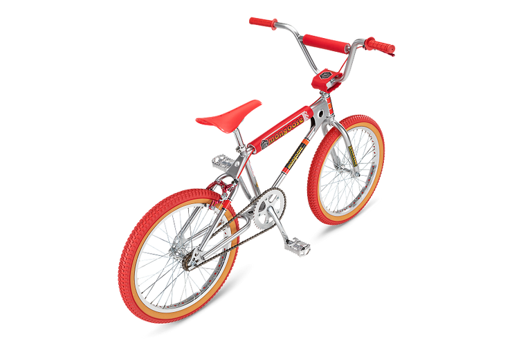 Red top bmx parts