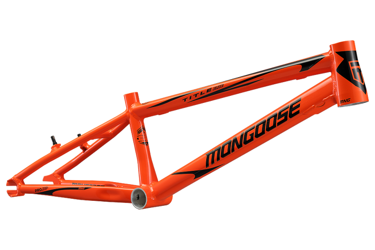 Title Elite Pro XXXL Frame Orange BMX Style Adult Frame Mongoose