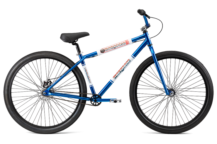 Blue and white mongoose bike best sale